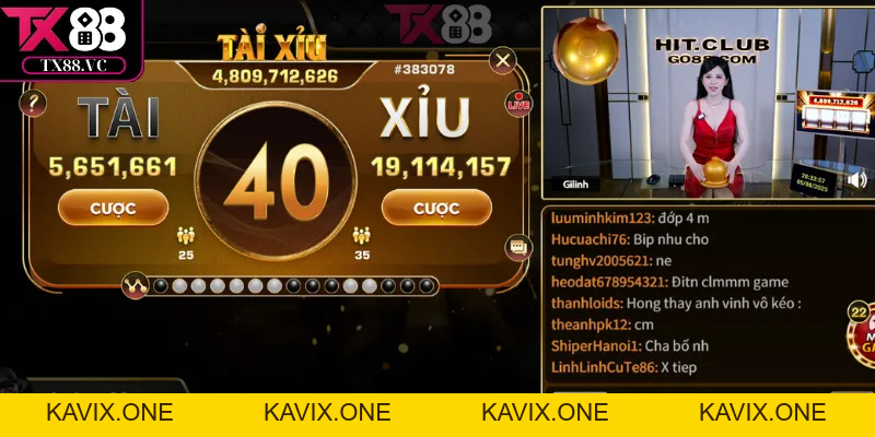 Tài Xỉu Live - Lắc Xúc Xắc Cực Đã, Thắng Lớn Trong Tích Tắc - KAVIX