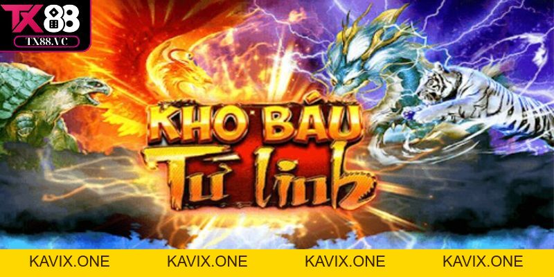 Kho Báu Tứ Linh – Slot Game Thần Thoại Hấp Dẫn, Nổ Hũ Lớn - KAVIX