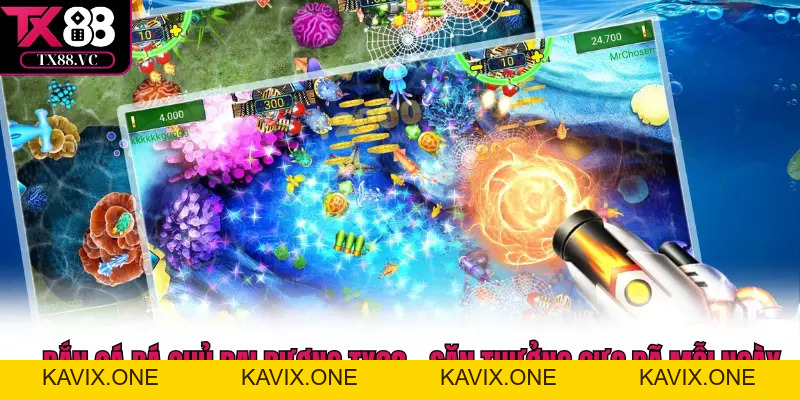 Bắn Cá TX88 – Săn Thưởng Đại Dương Với Tỷ Lệ Trúng Cực Cao - KAVIX